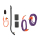 JBL Quantum 950 ANC Czarno-fioletowe - 1501651 - zdjęcie 7